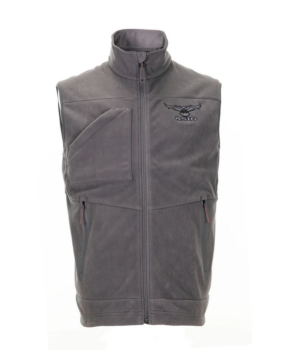 charcoal solid core-warmth vest